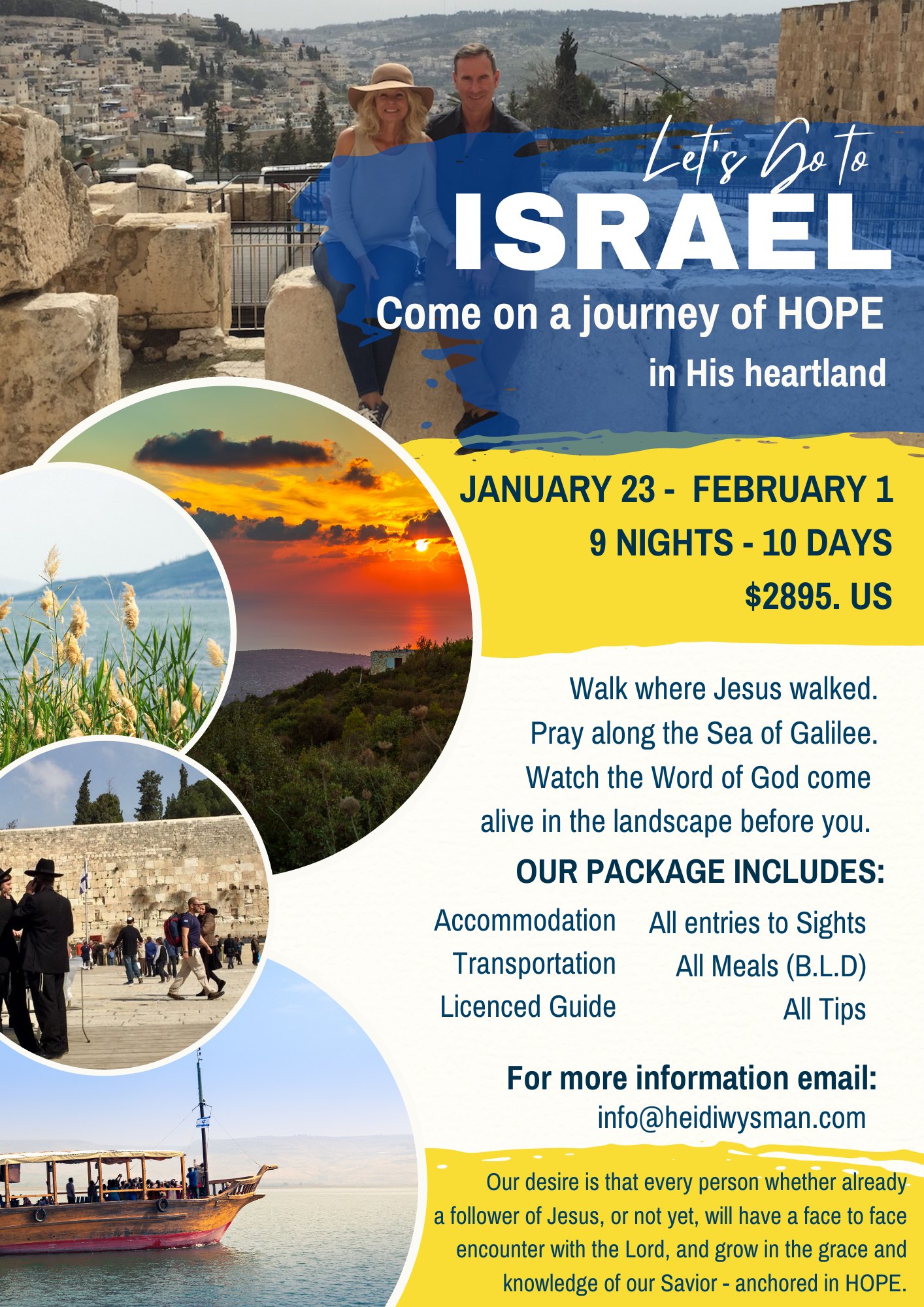 HOPE Israel Tour 2024 